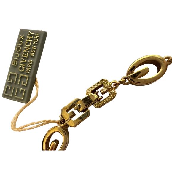 Givenchy G Link Gold Plate Bracelet - Picture 6 of 10